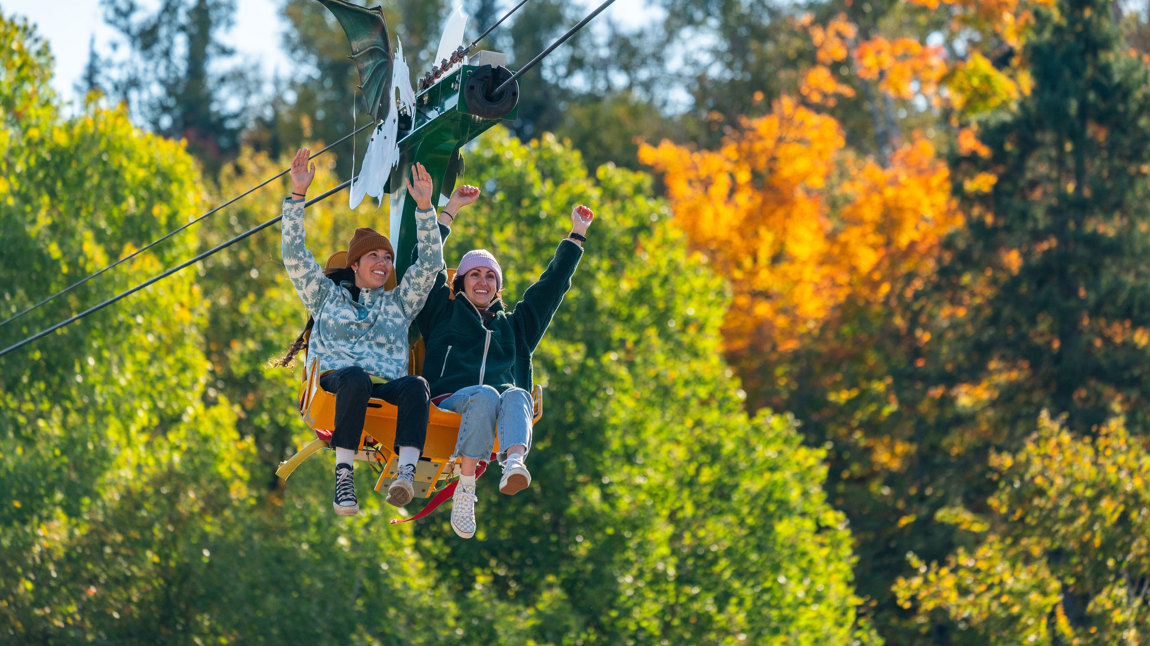 Sommet Saint-Sauveur's Fall Foliage