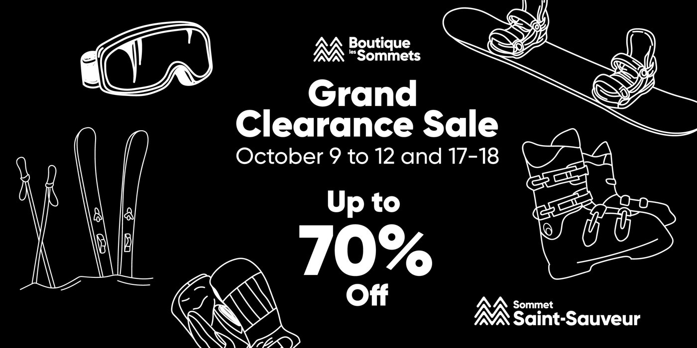 Les Sommets Vente Liquidation Boutique EN