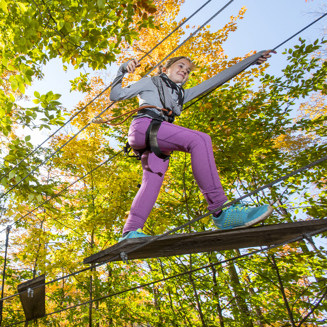 Sommet Morin Heights Acro Nature Hebertisme Foret Arbre Enfants3jv