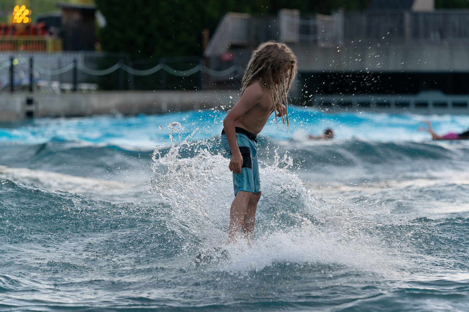 Cours Surf Sommet Saint Sauveur Piscine Parc Aquatique