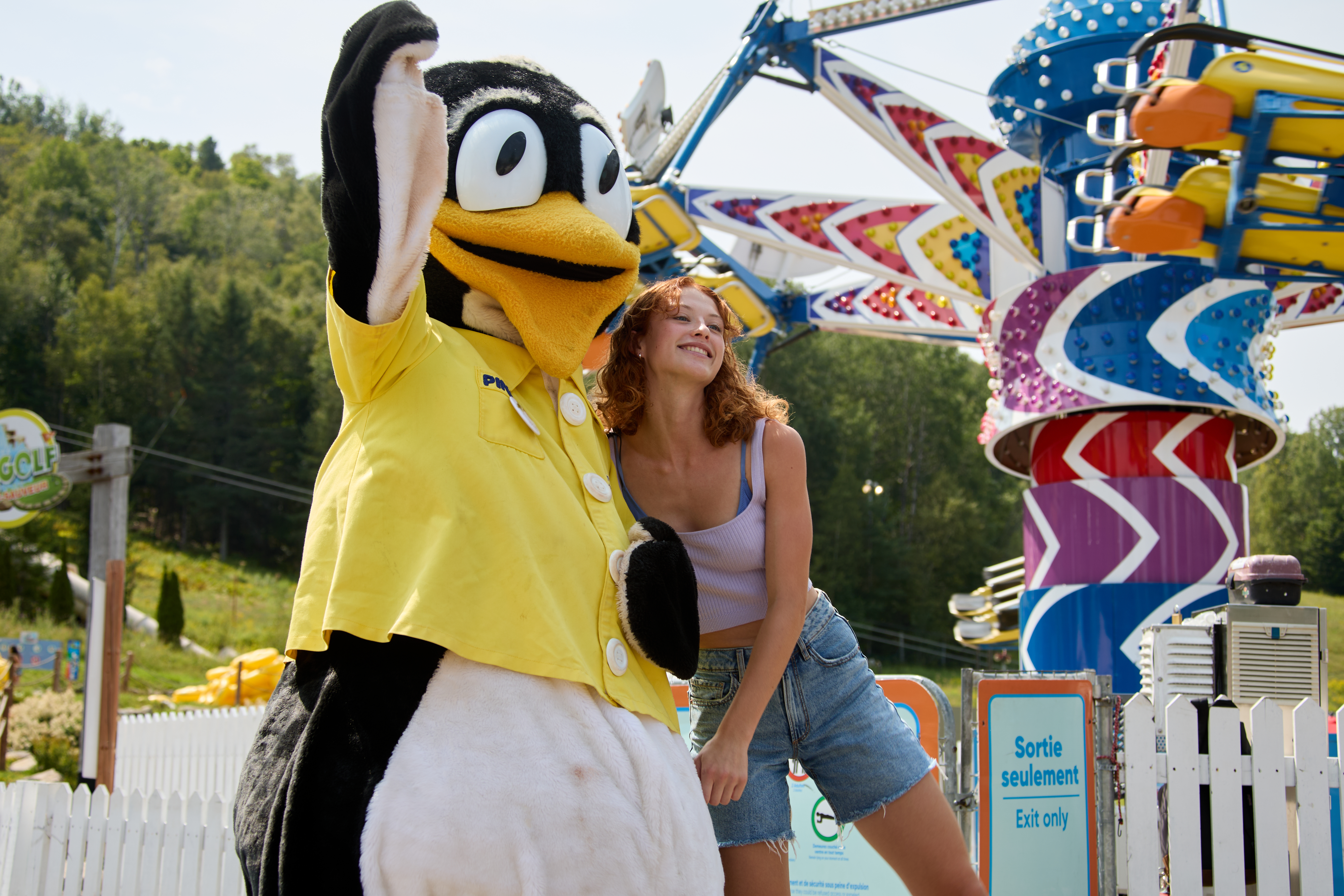 Sommet Saint Sauveur Parc FUN Attractions Manèges Mascotte