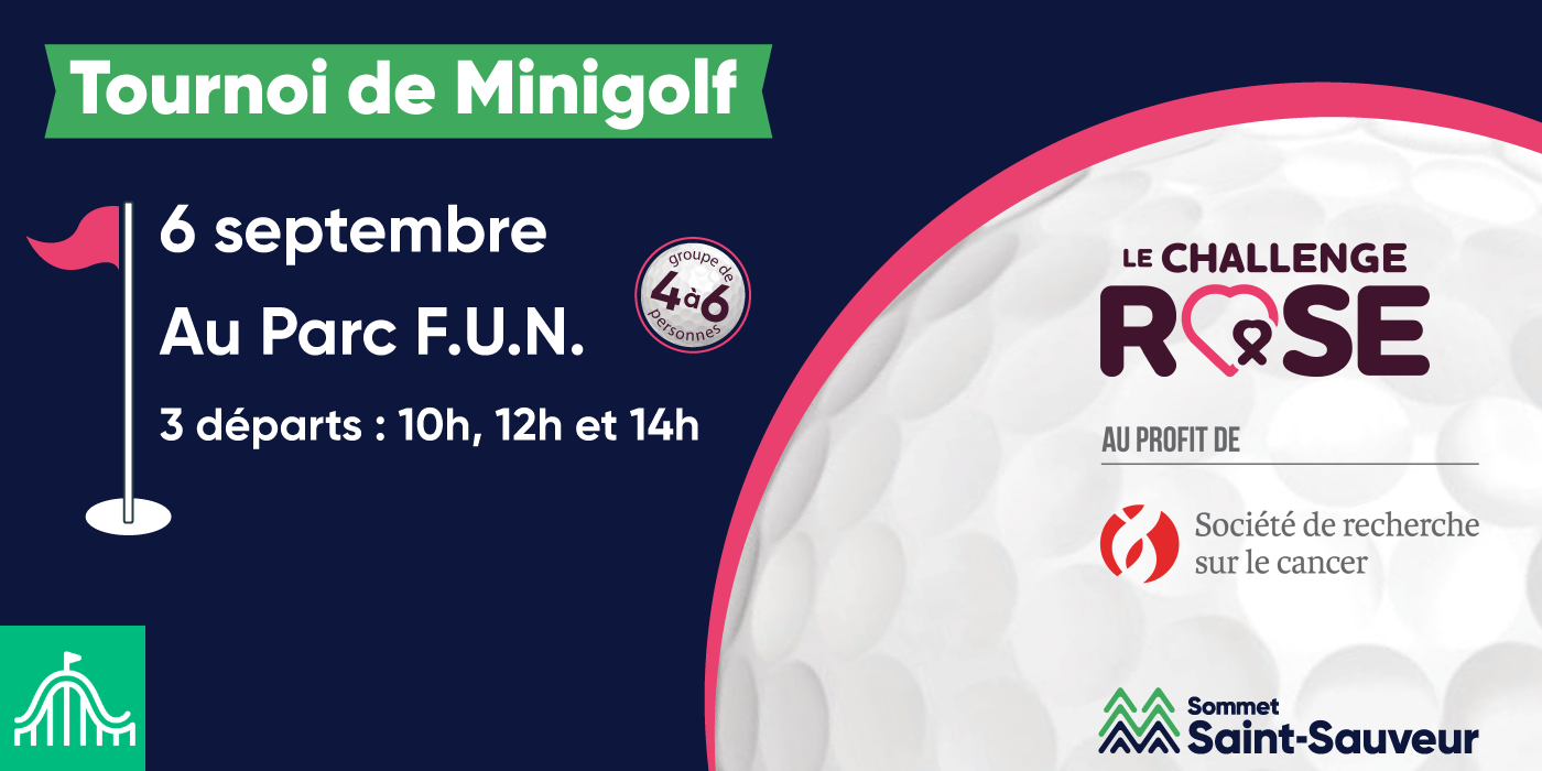 Tournoi de Minigolf au profit de la SRC