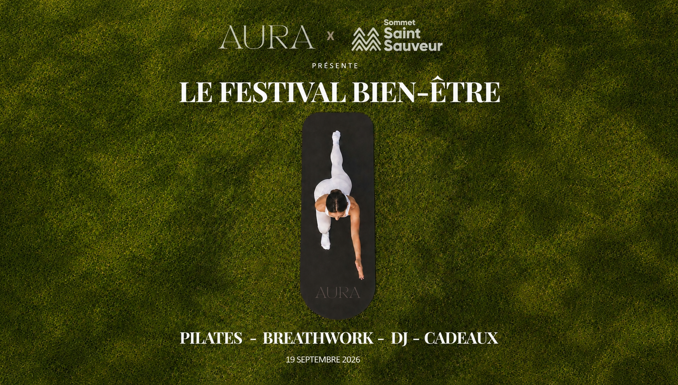 Les Sommets x Aura Studio Pilates