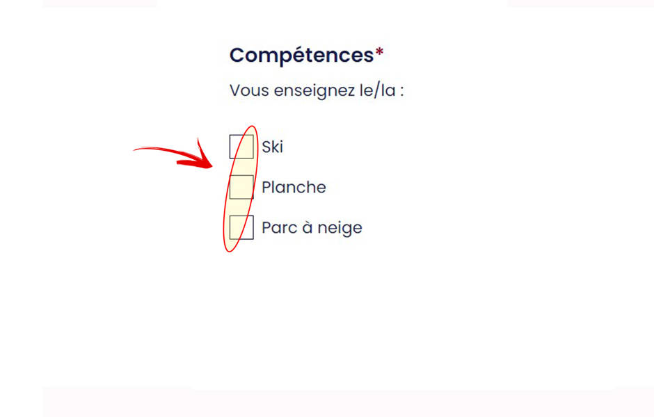 5 Ski, Planche, Parc