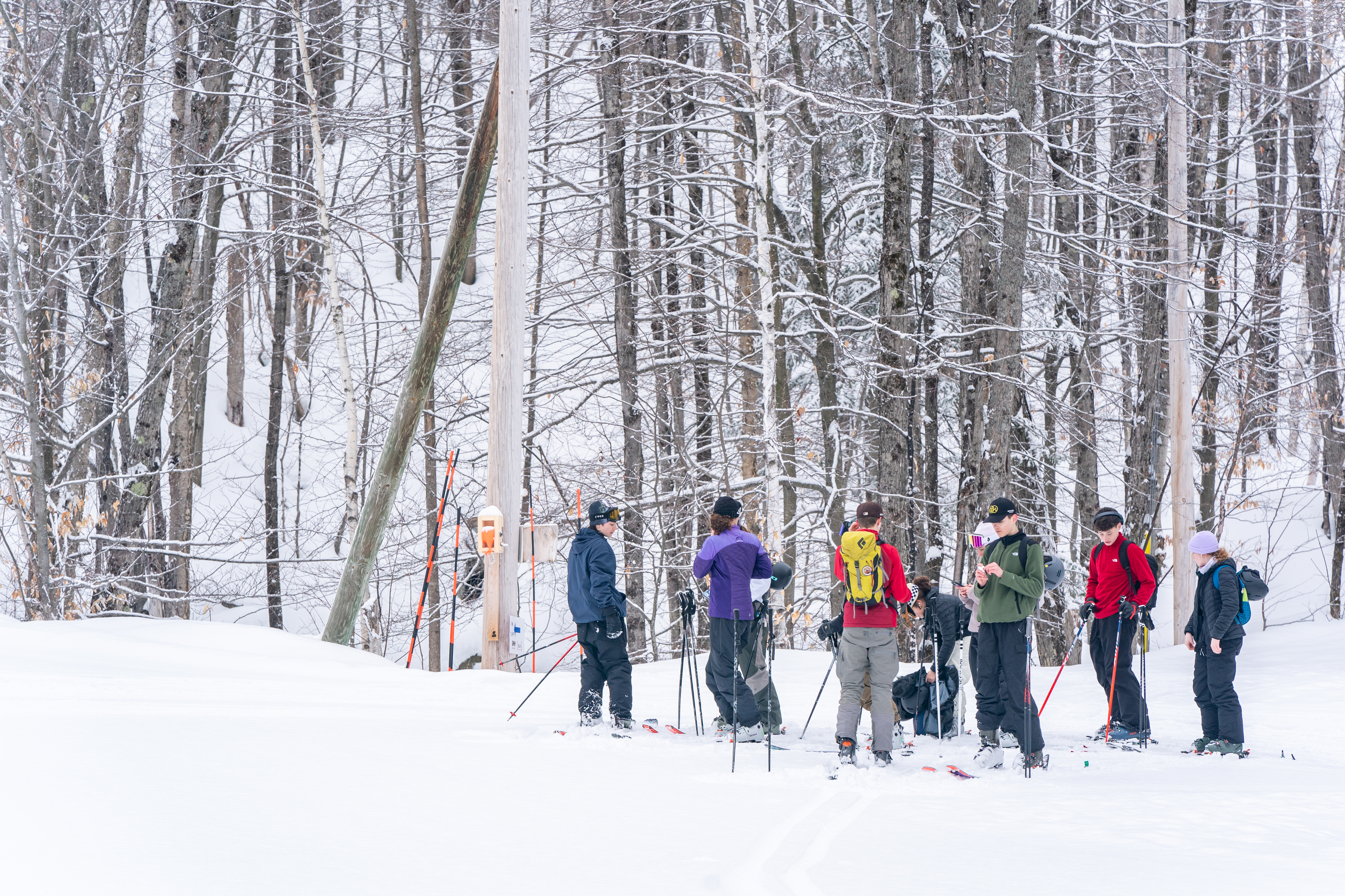 Sommet Morin Heights Ski Randonne Ami Montagne Ami Touring