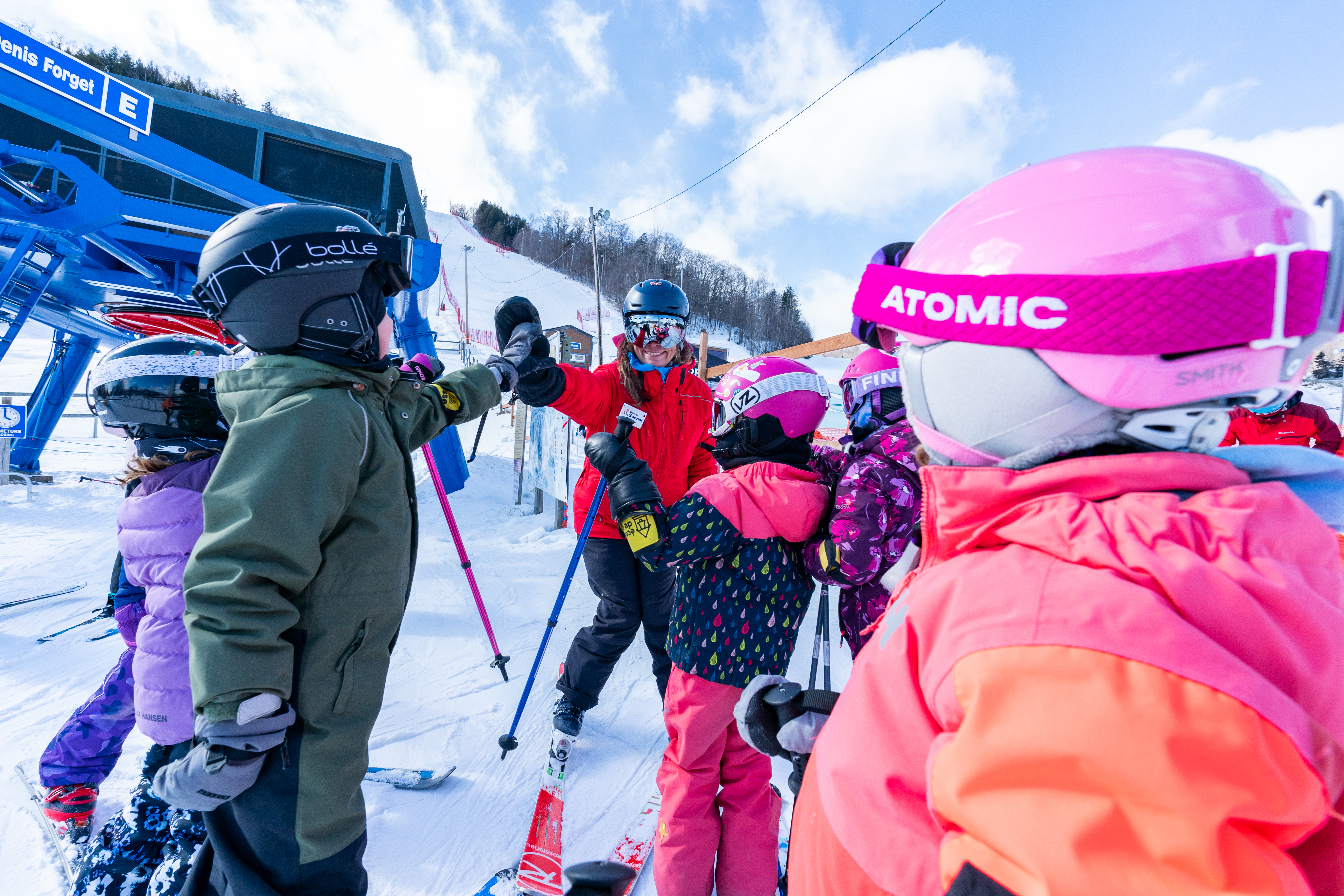 Sommet Gabriel Famille Ecole Glisse Cours Activite