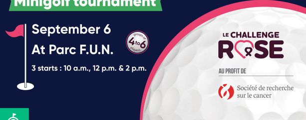 Minigolf Tournement | 1 round | September 6 | 6 years old and over 