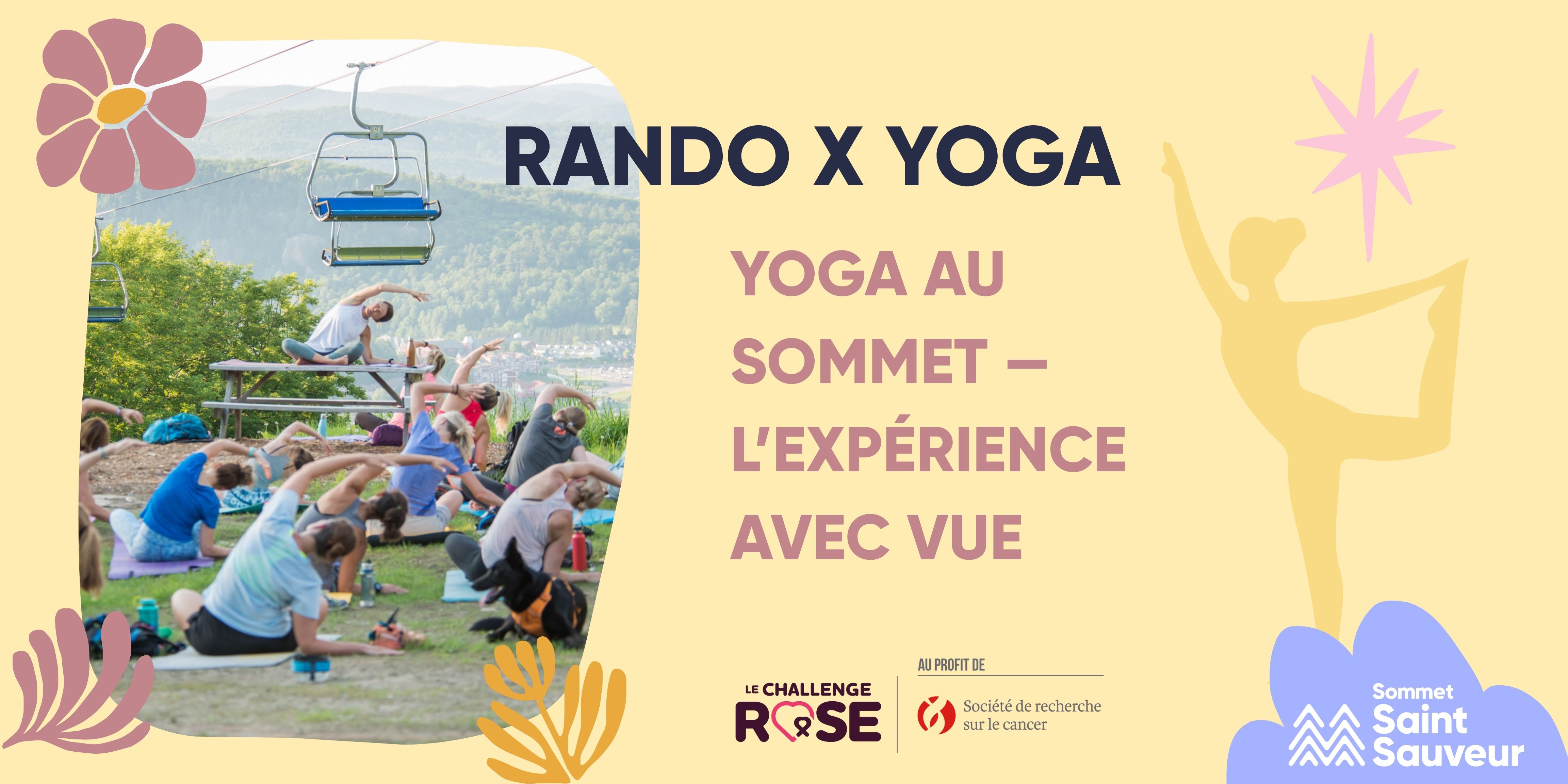 Rando x Yoga avec Esprit Alpin - Au profit de la SRC