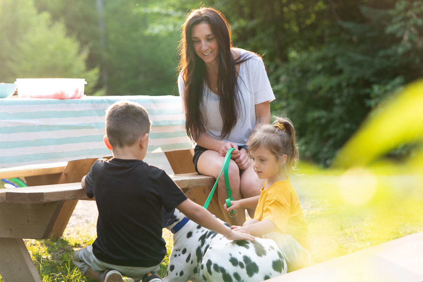Sommet Morin Heights Camping Cabines Famille Nature