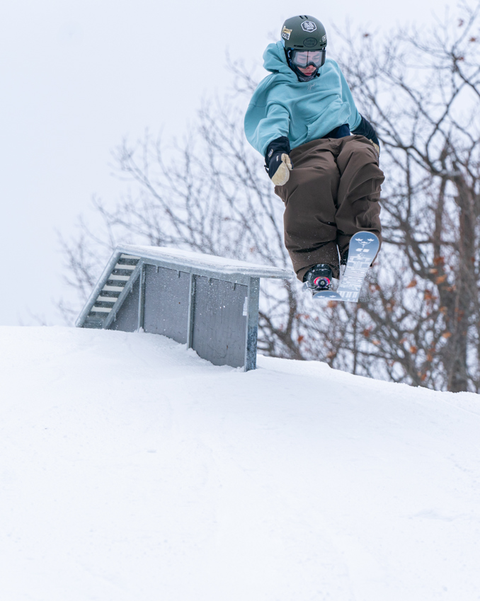 Sommet Edelweiss Ski Rail Snoprk Parc Neige Acrobatique