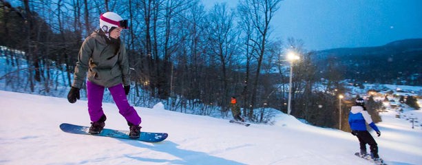 Group lesson | Evening | 18 years old and over | Thursday | Snowboard