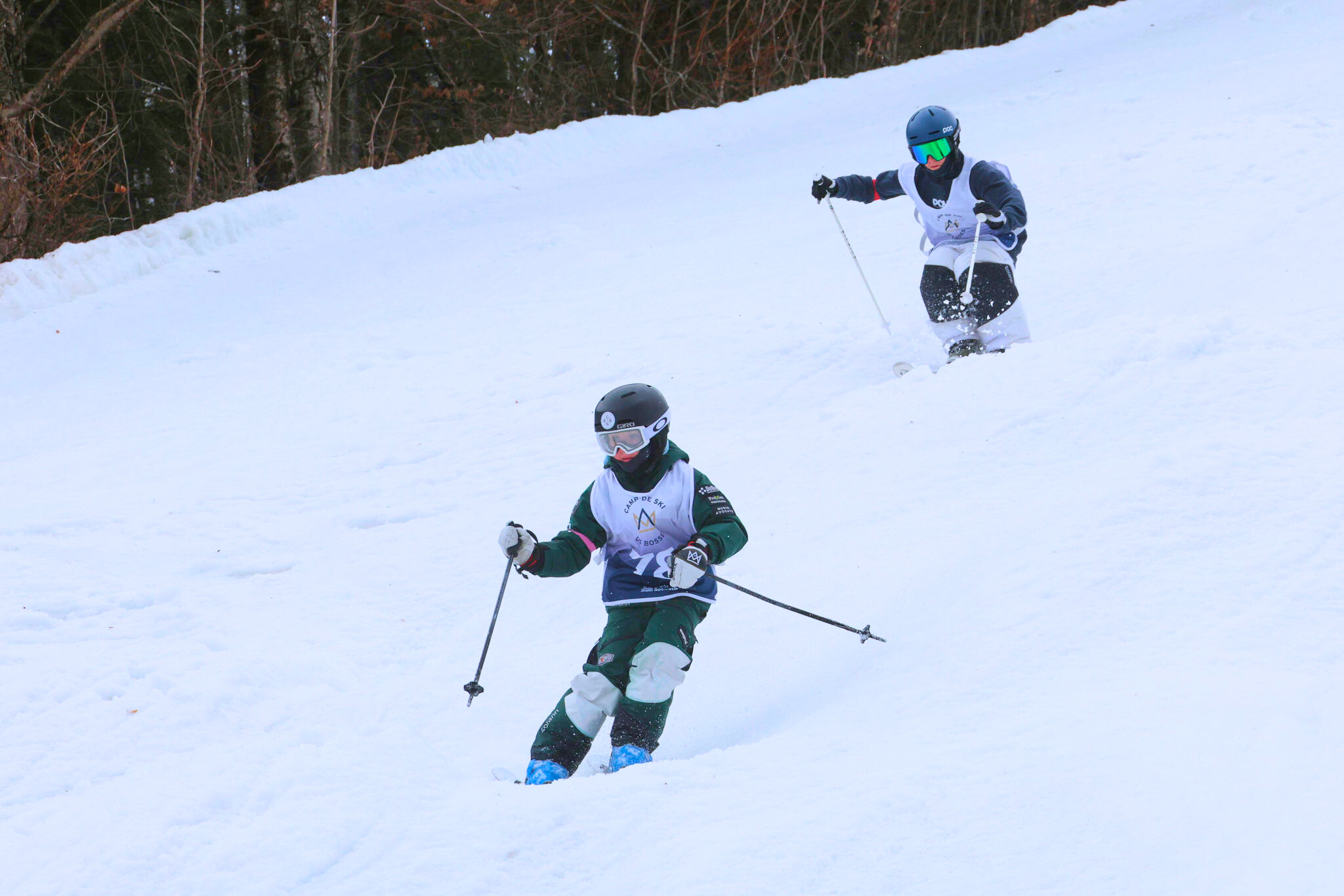 Sommet Saint Sauveur Competition Neige Hiver Bosse