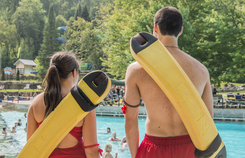 National Lifeguard Certification + First Aid Certification + 2 years relevant experience required