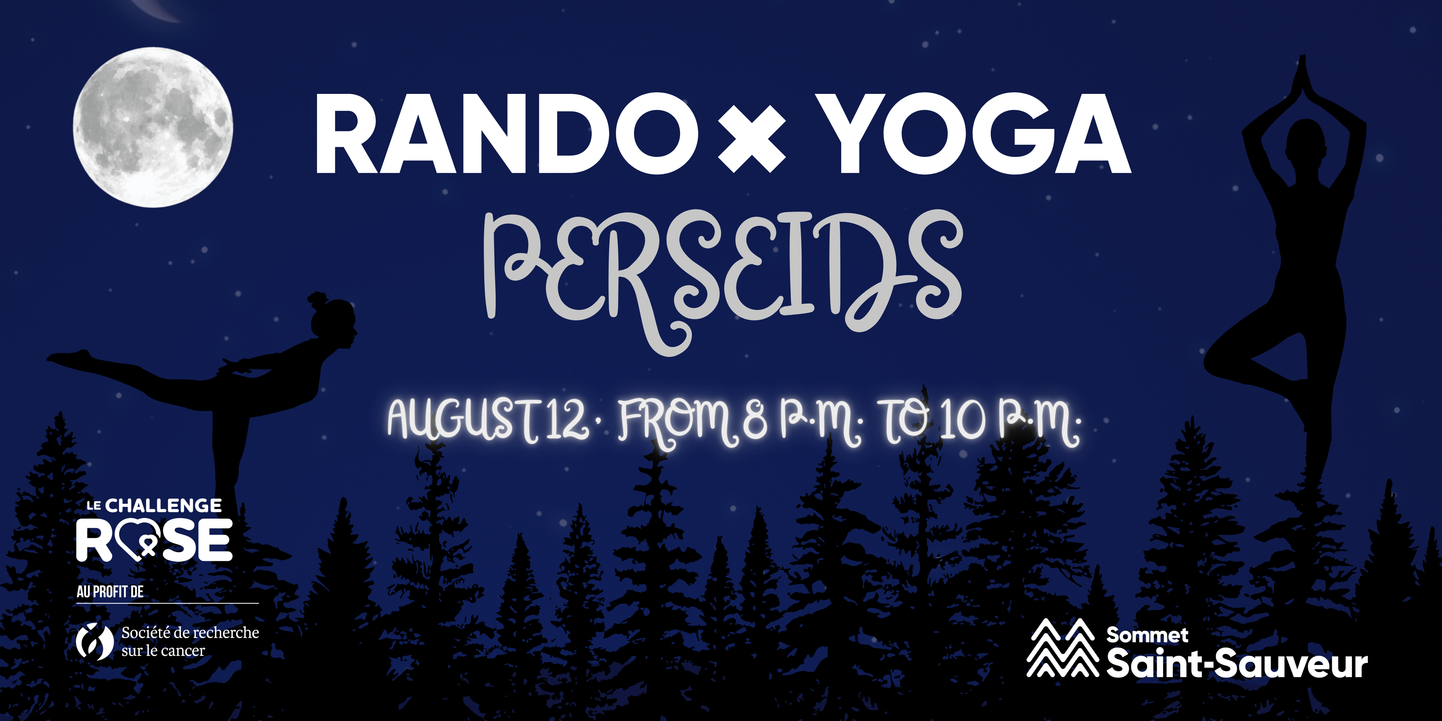 Yoga x Perséides- for the benefit of the CRS 