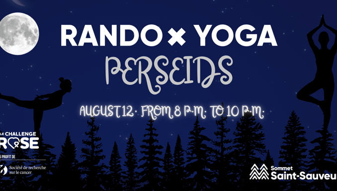 Yoga x Perséides- for the benefit of the CRS 