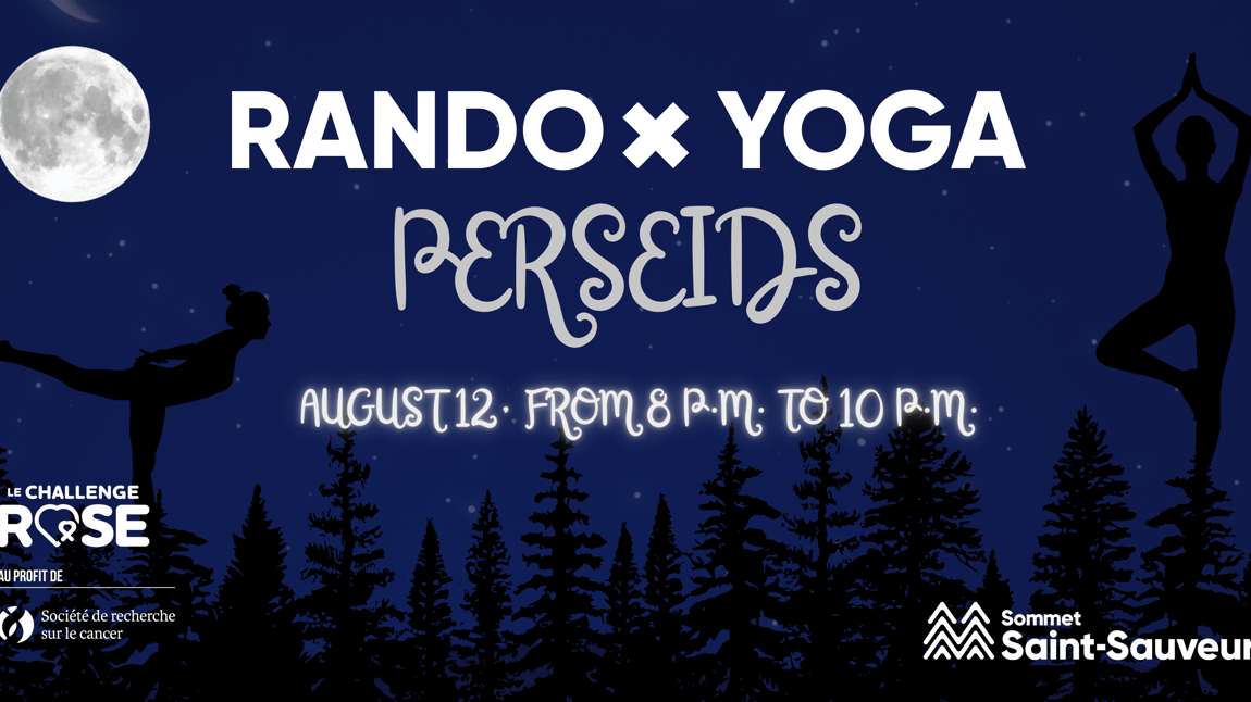 Yoga x Perséides- for the benefit of the CRS 