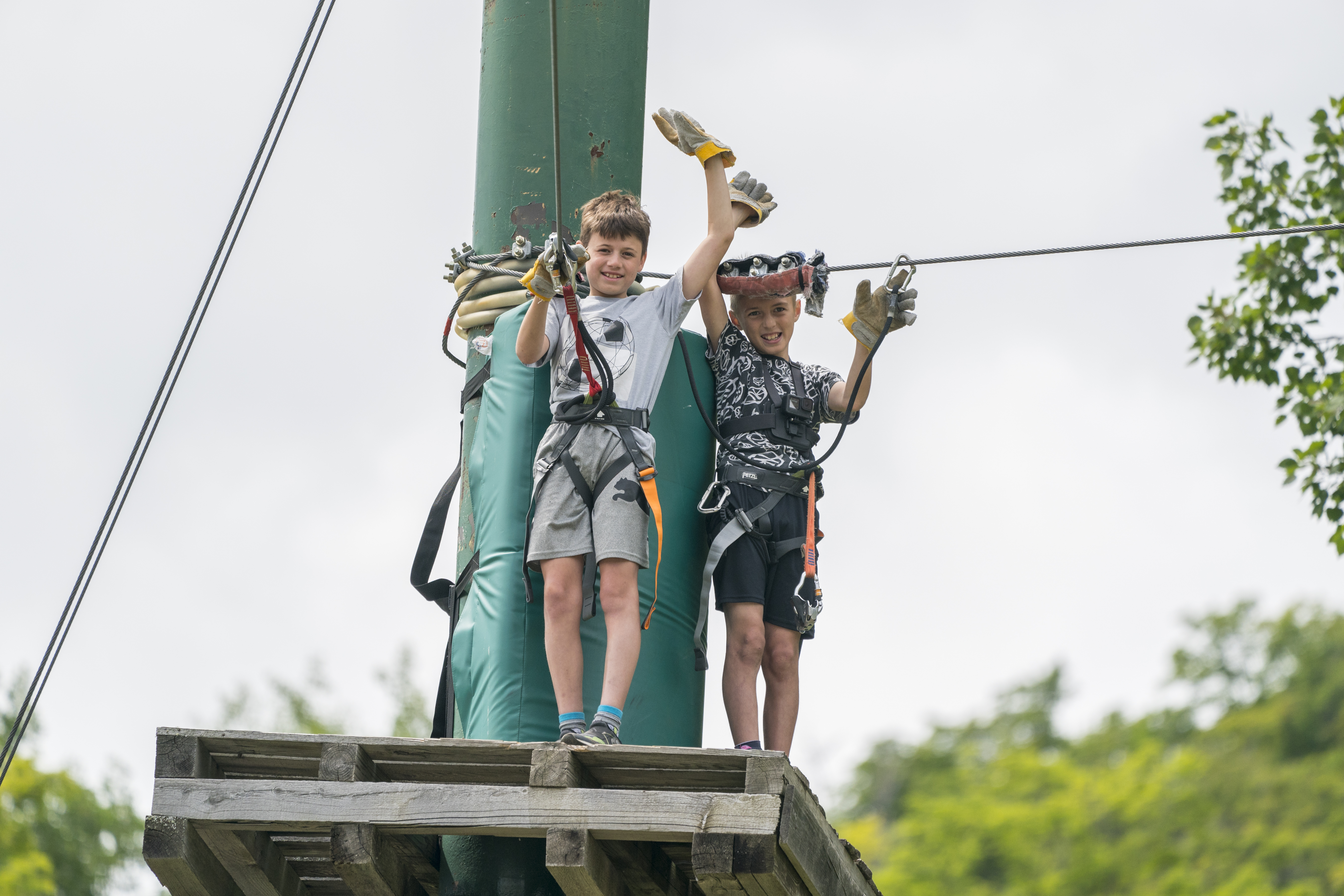 Acro-Nature: Aerial Adventure Park at Sommet Morin Heights | Les