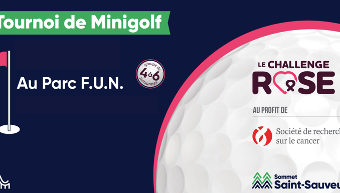 Tournoi de Minigolf au profit de la SRC