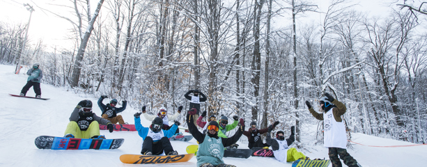 Camp Freestyle | Inscrit et non-inscrit à l'un de nos programmes École de glisse | Parc à neige | Planche