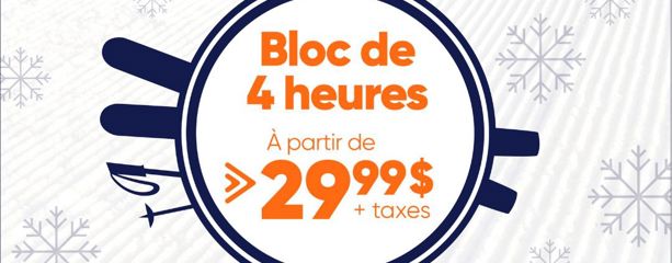 Promo billet 4 heures