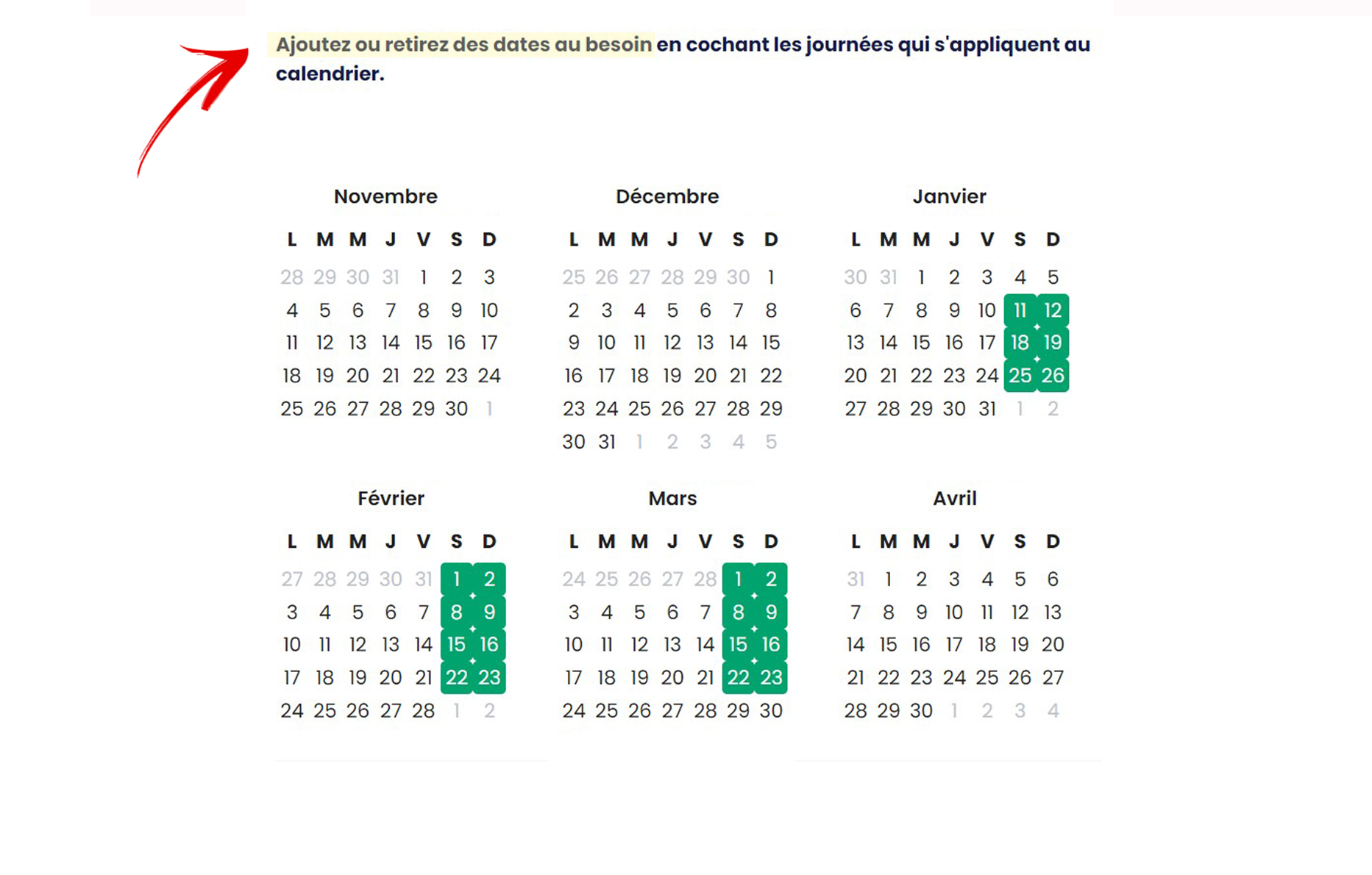10 Ajouter Des Dates Au Besoin