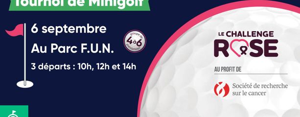 Tournoi Minigolf | 1 ronde | 6 septembre | 6 ans et plus 