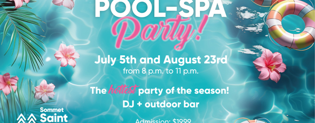 Ticket | Pool-spa party | 18 years old and over