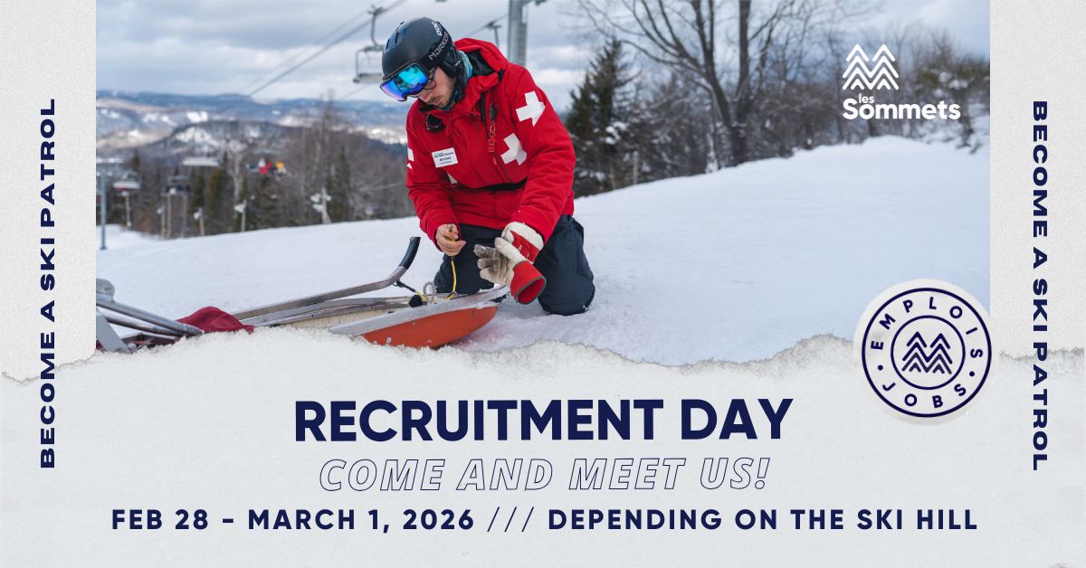 les Sommets Ski Patrol's Recruitment Day