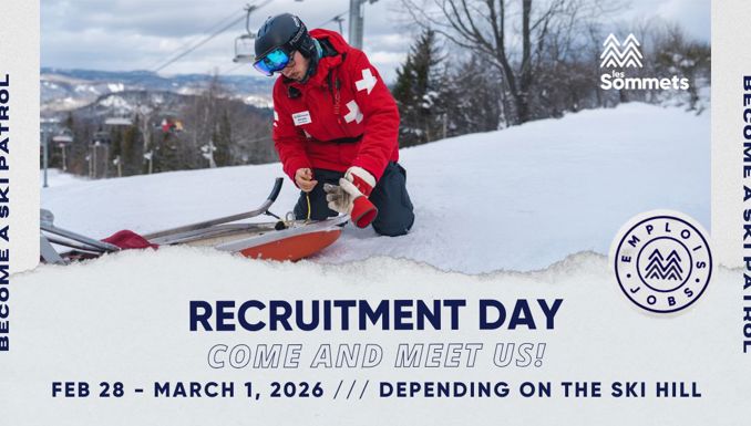 les Sommets Ski Patrol's Recruitment Day