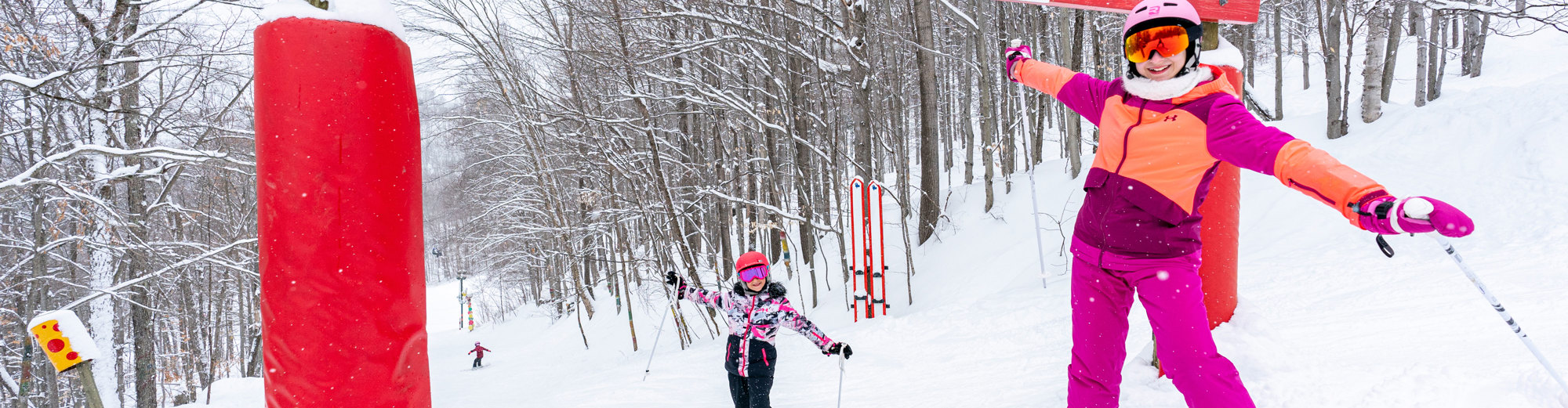 Sommet Gabriel - École de glisse - Camps