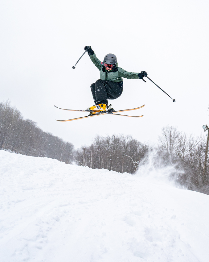 Sommet Morin Heights Snoprk Snow Parc Neige Acrobatique Saut