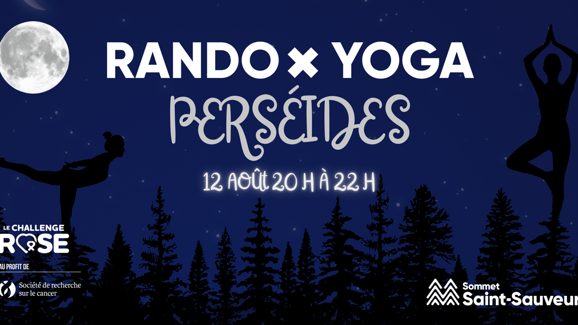 Yoga x Perséides - au profit de la SRC 